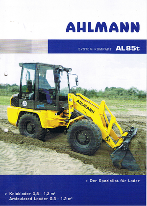व्हील लोडर Ahlmann AL 85 t