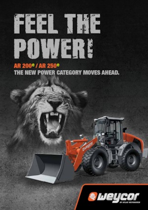 व्हील लोडर weycor AR 250 e