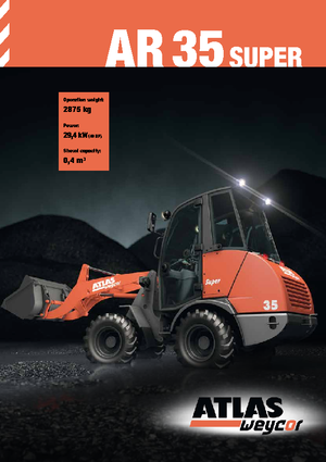 व्हील लोडर Atlas AR 35 Super