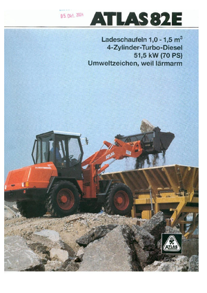 व्हील लोडर Atlas AR 82 E