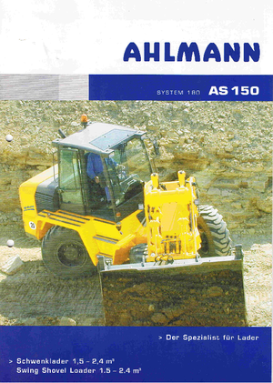 व्हील लोडर Ahlmann AS 150