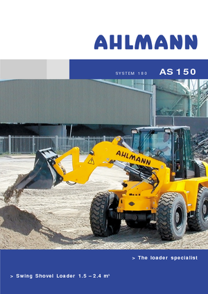 व्हील लोडर Ahlmann AS 150 e