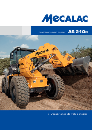 व्हील लोडर Mecalac AS 210 e