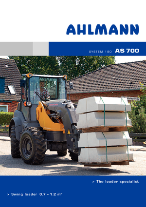 व्हील लोडर Ahlmann AS 700