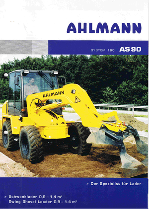 व्हील लोडर Ahlmann AS 90