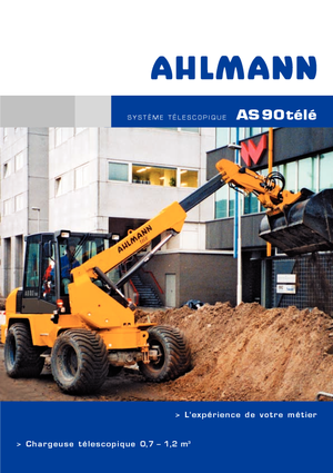व्हील लोडर Ahlmann AS 90 tele