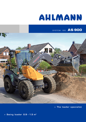 व्हील लोडर Ahlmann AS 900