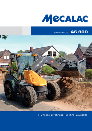 व्हील लोडर Mecalac AS 900
