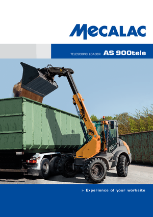 व्हील लोडर Mecalac AS 900 tele