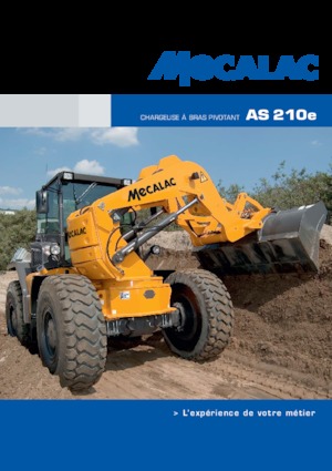 व्हील लोडर Mecalac AS210e
