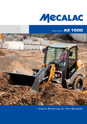 व्हील लोडर Mecalac AX 1000