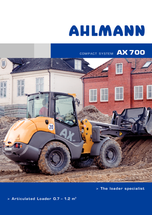 व्हील लोडर Ahlmann AX 700