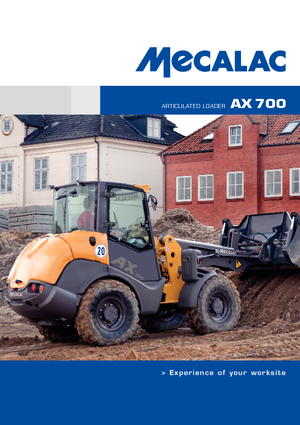 व्हील लोडर Mecalac AX 700
