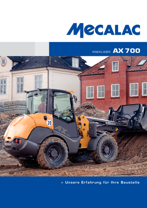 व्हील लोडर Mecalac AX 700