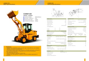 व्हील लोडर Lonking CDM856