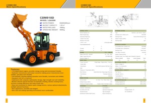व्हील लोडर Lonking CDM818D
