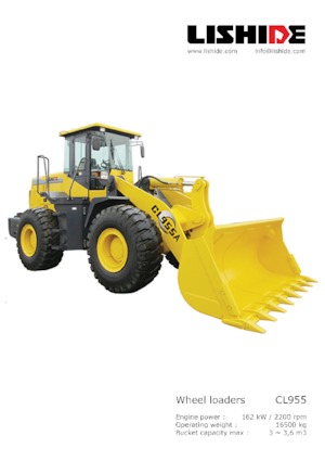 व्हील लोडर Lishide CL955A