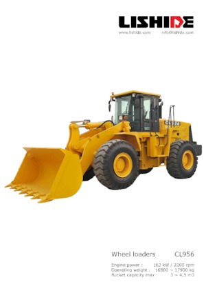 व्हील लोडर Lishide CL956-2
