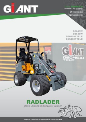 व्हील लोडर Giant D 254 SW