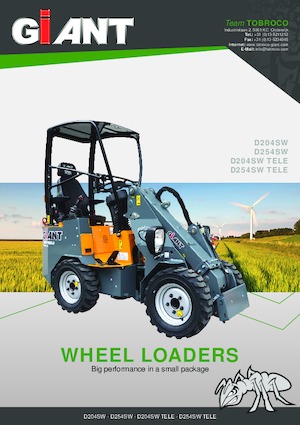 व्हील लोडर Giant D 254 SW