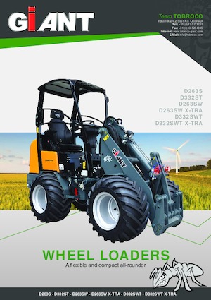 व्हील लोडर Giant D 332 SWT