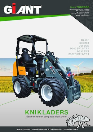 व्हील लोडर Giant D 332 SWT