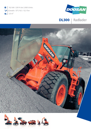 व्हील लोडर Doosan DL 300