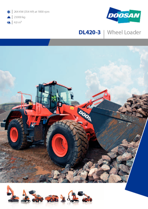 व्हील लोडर Doosan DL420-3