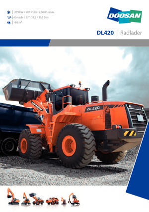 व्हील लोडर Doosan DL 420