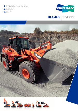 व्हील लोडर Doosan DL450-3