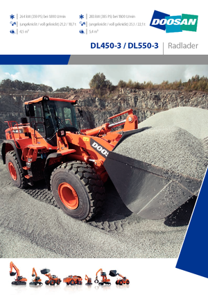 व्हील लोडर Doosan DL550-3