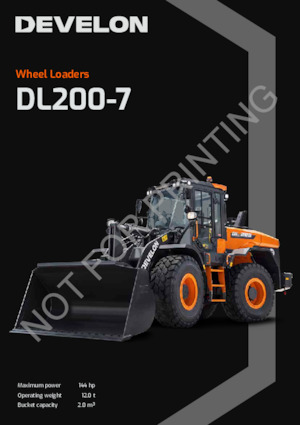 व्हील लोडर Develon DL200-7