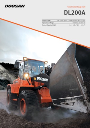 व्हील लोडर Doosan DL200A