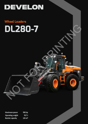 व्हील लोडर Develon DL280-7