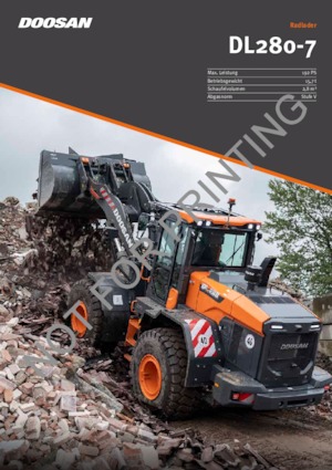 व्हील लोडर Doosan DL280-7