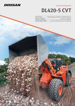 व्हील लोडर Doosan DL420-5CVT