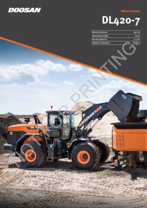 व्हील लोडर Doosan DL420-7