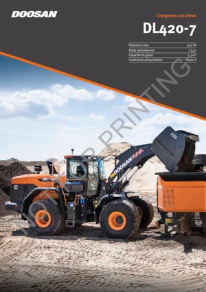 व्हील लोडर Doosan DL420-7