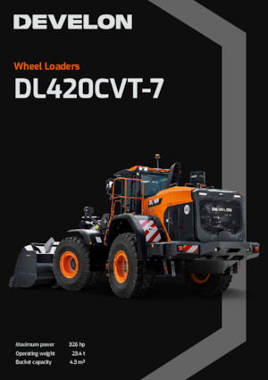 व्हील लोडर Develon DL420 CVT-7