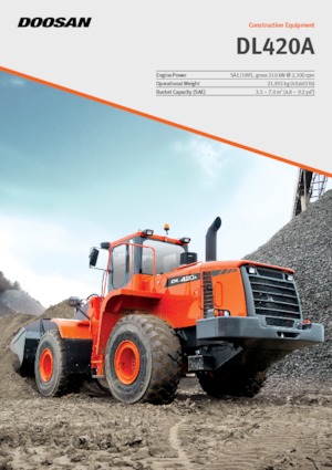 व्हील लोडर Doosan DL420A