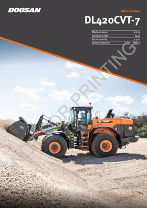 व्हील लोडर Doosan DL420CVT-7