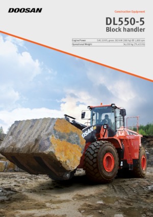 व्हील लोडर Doosan DL550-5BH