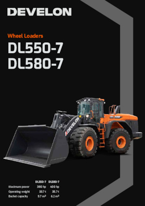 व्हील लोडर Develon DL580-7