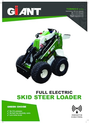 स्किड स्टीयर लोडर Giant E-Skid