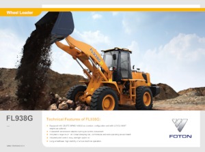 व्हील लोडर Foton Lovol FL938H