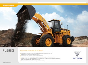 व्हील लोडर Foton Lovol FL958G-II