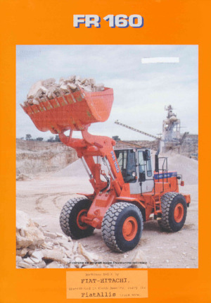 व्हील लोडर Fiat-Hitachi FR 160