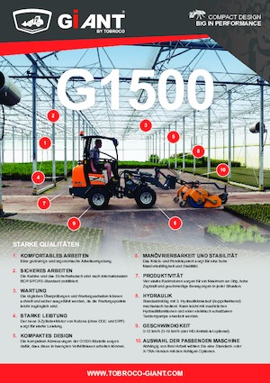 व्हील लोडर Giant G1500 X-tra