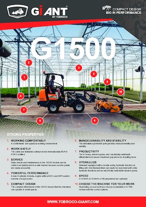 व्हील लोडर Giant G1500