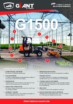 व्हील लोडर Giant G1500